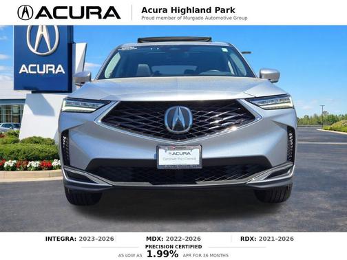 Solar Silver Metallic 2026 Acura MDX Base
