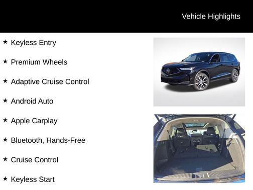 2026 Acura MDX Technology Package