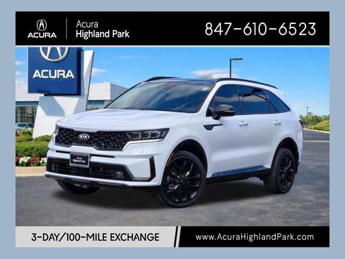 Glacial White Pearl 2021 Kia Sorento SX