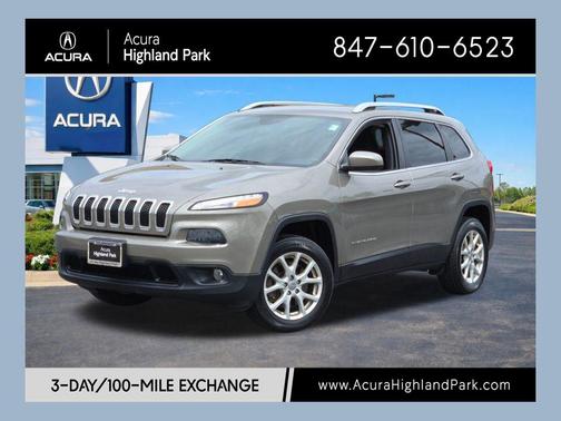 Light Brownstone Pearlcoat 2018 Jeep Cherokee Latitude