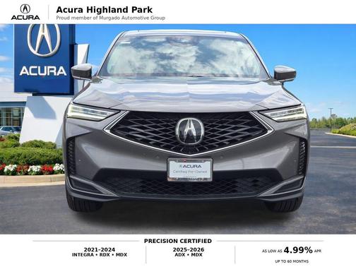 Liquid Carbon Metallic 2026 Acura MDX Technology Package