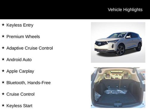 2026 Acura RDX Technology Package
