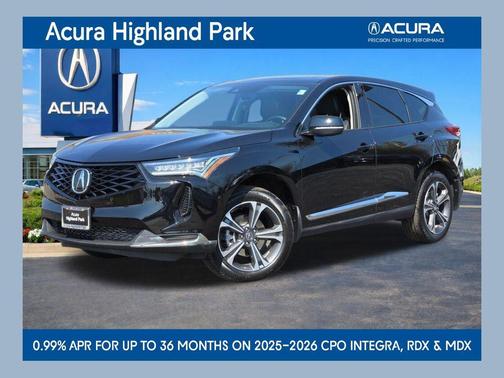Majestic Black Pearl 2026 Acura RDX Technology Package