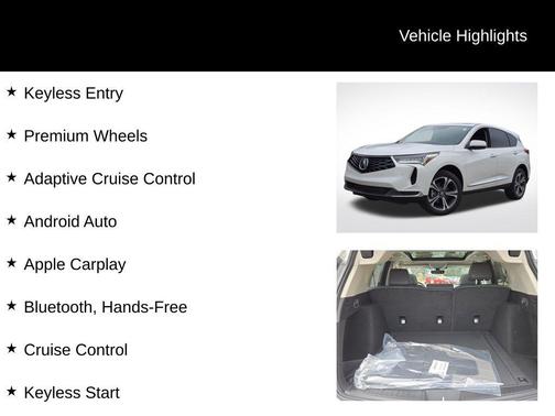 2026 Acura RDX Technology Package