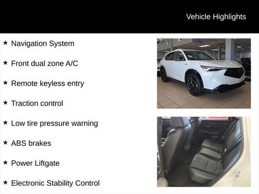 2025 Acura ADX w/A-Spec Advance Package