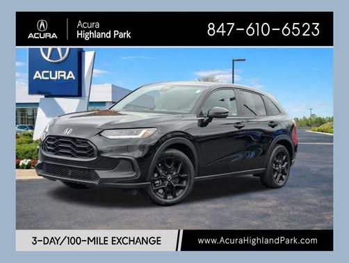 Crystal Black Pearl 2023 Honda HR-V Sport