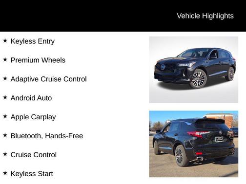 2026 Acura RDX Advance Package