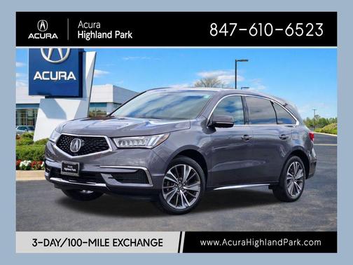 Modern Steel Metallic 2020 Acura MDX 3.5L w/Technology Package
