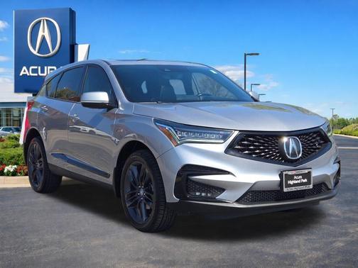 Lunar Silver Metallic 2019 Acura RDX A-Spec
