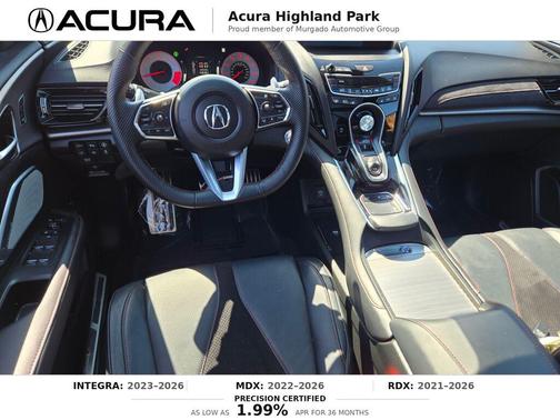 Liquid Carbon Metallic 2023 Acura RDX A-Spec Advance Package