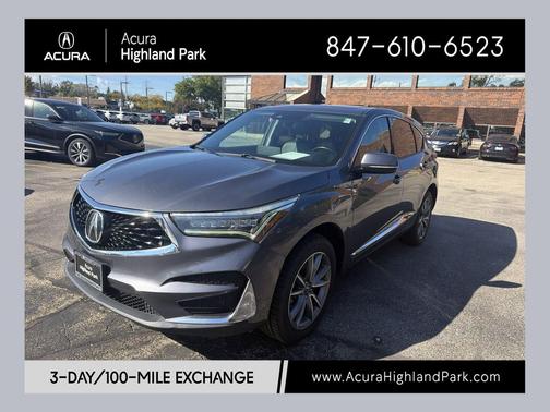 Gray 2020 Acura RDX Technology Package