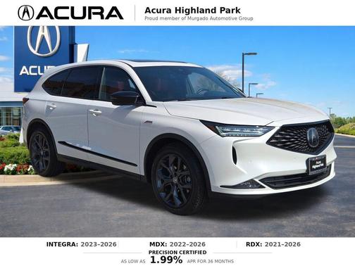 Platinum White Pearl 2023 Acura MDX A-SPEC