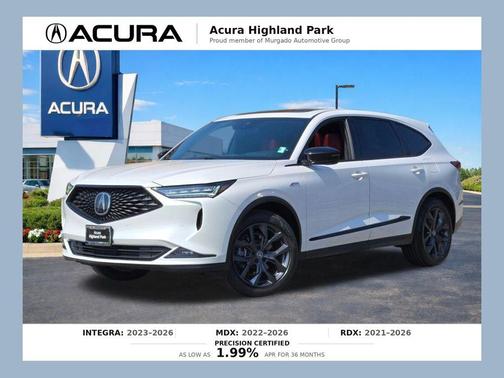 Platinum White Pearl 2023 Acura MDX A-SPEC