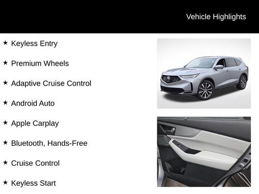 2026 Acura MDX Technology Package