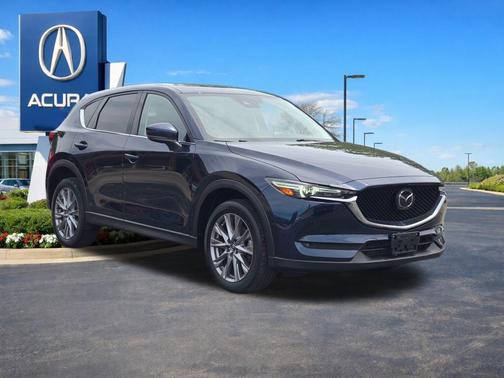 Deep Crystal Blue Mica 2021 Mazda CX-5 Grand Touring Reserve