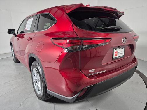 Ruby Flare Pearl 2021 Toyota Highlander LE