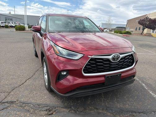 Ruby Flare Pearl 2021 Toyota Highlander LE
