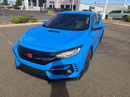 Boost Blue Pearl 2021 Honda Civic Type R Touring