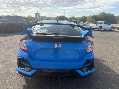 Boost Blue Pearl 2021 Honda Civic Type R Touring