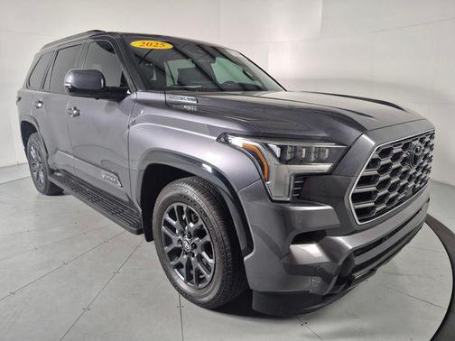 Magnetic Gray Metallic 2025 Toyota Sequoia Platinum