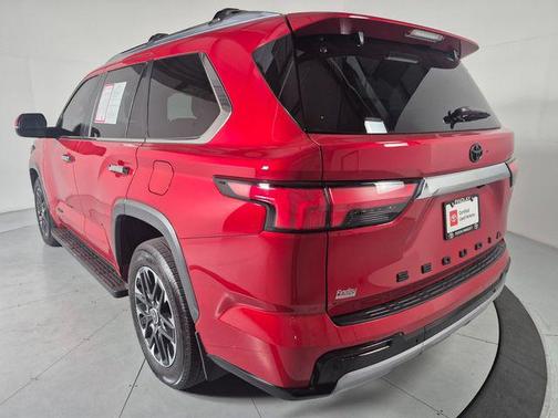 Supersonic Red 2024 Toyota Sequoia Limited