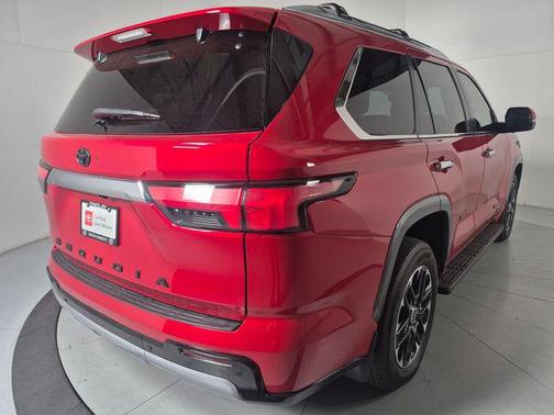 Supersonic Red 2024 Toyota Sequoia Limited