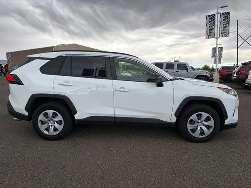 Super White 2019 Toyota RAV4 LE