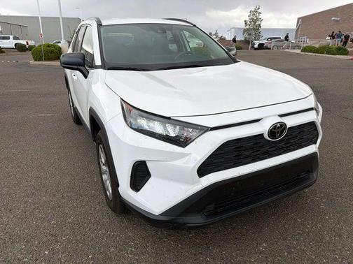 Super White 2019 Toyota RAV4 LE