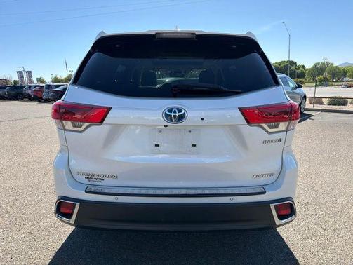 Blizzard Pearl 2019 Toyota Highlander Hybrid Platinum
