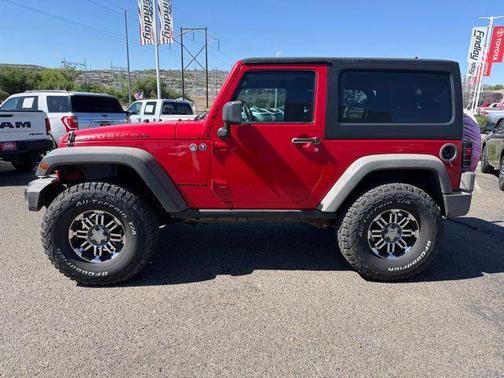 Flame Red Clearcoat 2014 Jeep Wrangler Rubicon