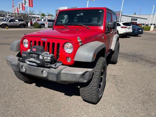 Flame Red Clearcoat 2014 Jeep Wrangler Rubicon