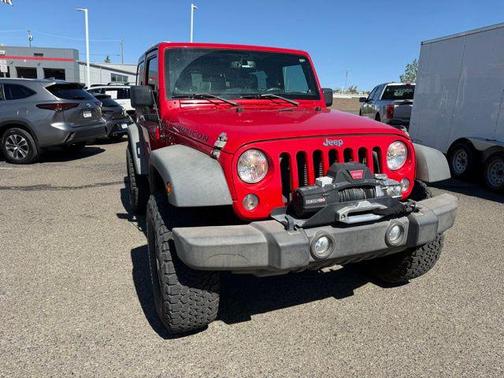 Flame Red Clearcoat 2014 Jeep Wrangler Rubicon