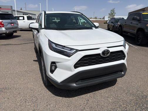White 2025 Toyota RAV4 XLE Premium