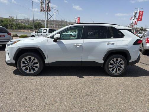 White 2025 Toyota RAV4 XLE Premium