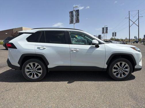 White 2025 Toyota RAV4 XLE Premium