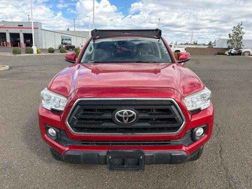 Barcelona Red Metallic 2021 Toyota Tacoma SR5