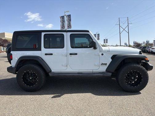Bright White Clearcoat 2024 Jeep Wrangler Sport S