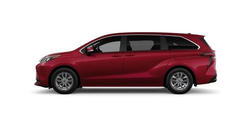 Ruby Flare Pearl 2026 Toyota Sienna LE