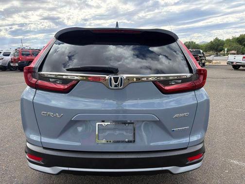 Gray 2022 Honda CR-V Hybrid EX-L