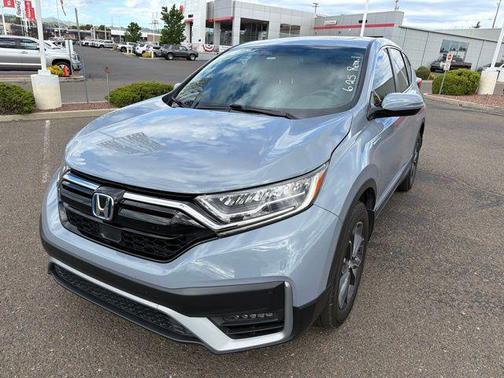 Gray 2022 Honda CR-V Hybrid EX-L
