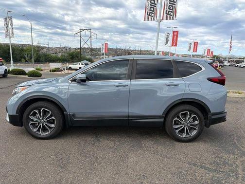 Gray 2022 Honda CR-V Hybrid EX-L