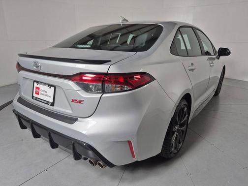 Classic Silver Metallic 2025 Toyota Corolla XSE