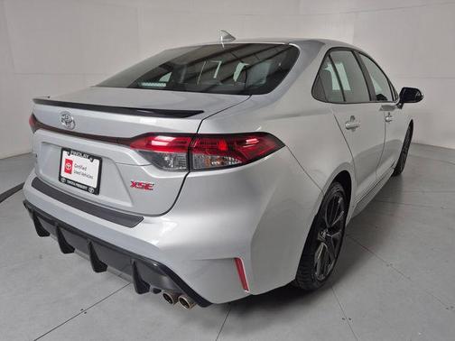 Classic Silver 2025 Toyota Corolla XSE