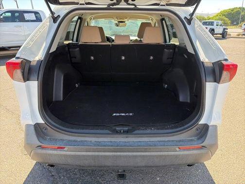 Super White 2021 Toyota RAV4 LE