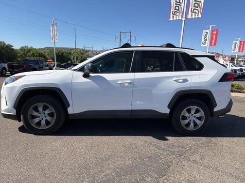 Super White 2021 Toyota RAV4 LE