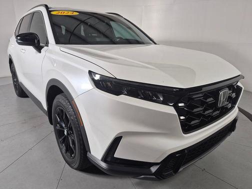Platinum White Pearl 2024 Honda CR-V Hybrid Sport AWD