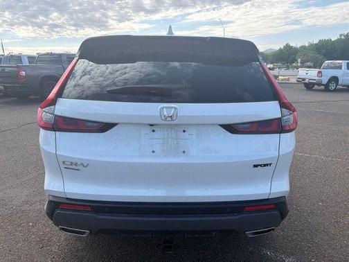 Platinum White Pearl 2024 Honda CR-V Hybrid Sport AWD