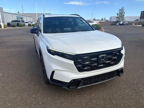 Platinum White Pearl 2024 Honda CR-V Hybrid Sport AWD