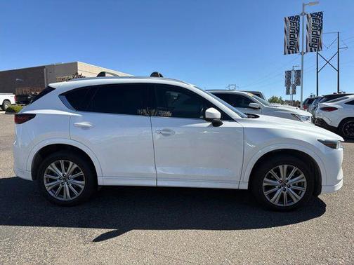 Snowflake White Pearl Mica 2022 Mazda CX-5 2.5 Turbo Signature
