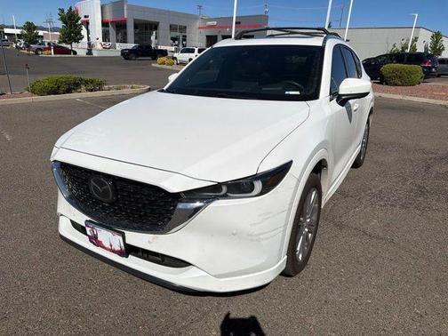 Snowflake White Pearl Mica 2022 Mazda CX-5 2.5 Turbo Signature